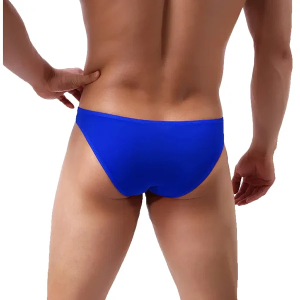 Men's Solid Open Crotch Underwear - Image 2