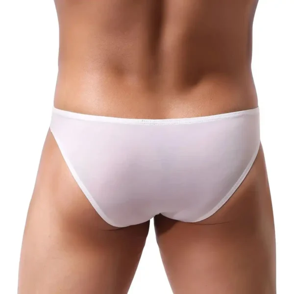 Men's Solid Open Crotch Underwear - Image 4