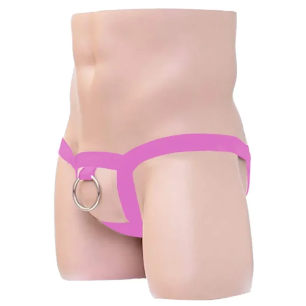 Men's Solid Open Hollow Harness Underwear - Image 3