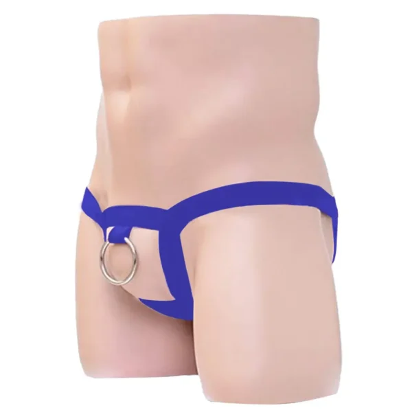 Men's Solid Open Hollow Harness Underwear - Image 4