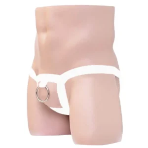 Men's Solid Open Hollow Harness Underwear