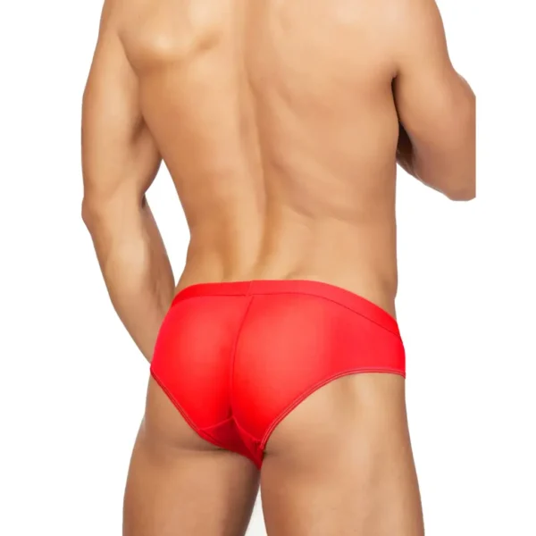 Men's Solid Power Net Brief Underwear - Image 4