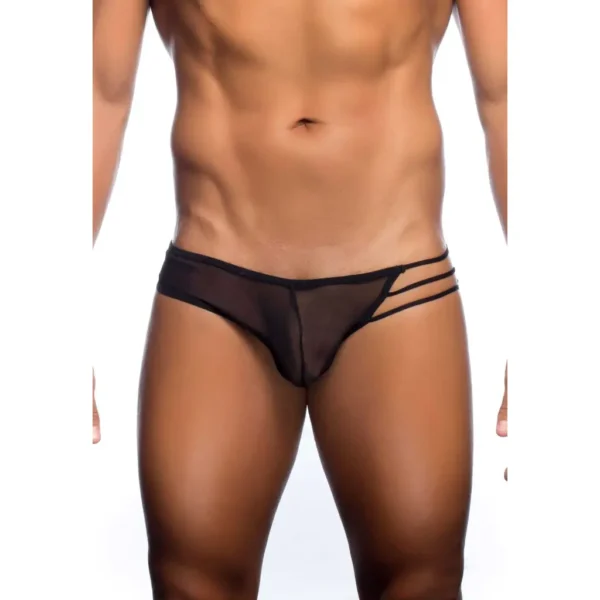 Men's Side Tri String Solid Brief Underwear