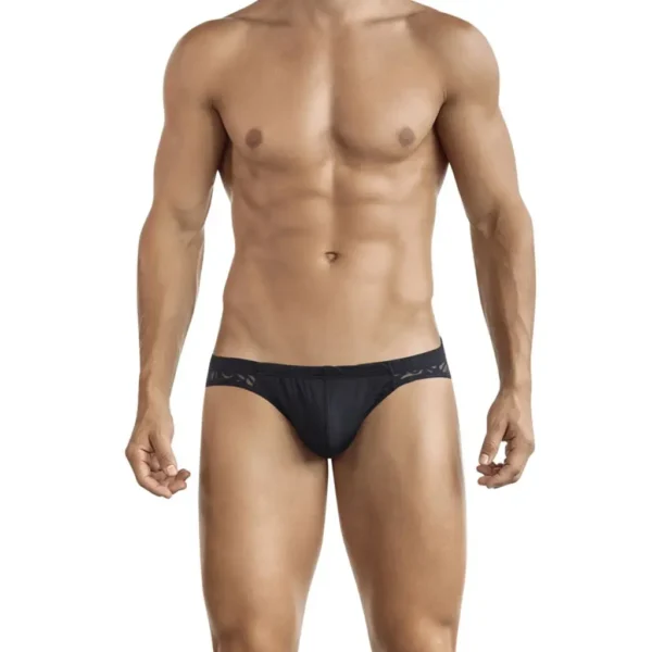 Men's Lace Embroidered Brief Regular Underwear