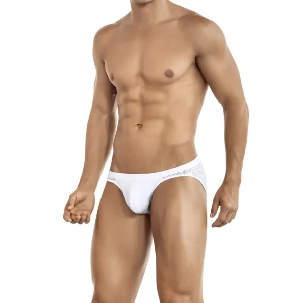 Men's Lace Embroidered Brief Regular Underwear - Image 3