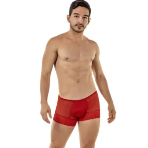 Men's Down Lace Seductive Boxer Underwear