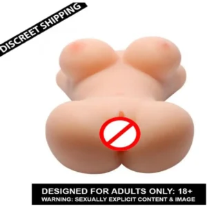 Men's Silicon Doll Toy Massager for Pleasure