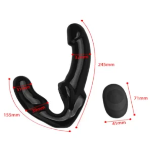 Wireless Remote Control Double-heads Vibrator Toy
