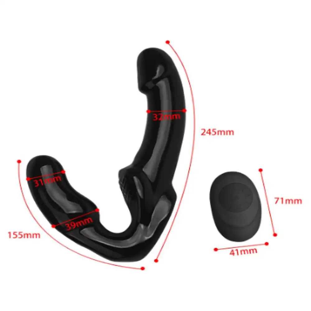 Wireless Remote Control Double-heads Vibrator Toy