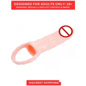 Soft Silicone Sleeve Dragons Reusable Condom