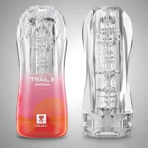 TRAIL II Sunset Stroker | Transparent Male Masturbator with Realistic Textures