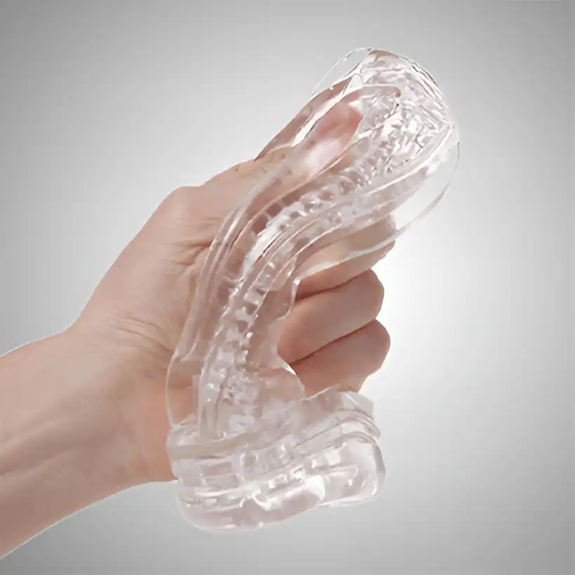 TRAIL II Sunset Stroker | Transparent Male Masturbator with Realistic Textures - Image 4