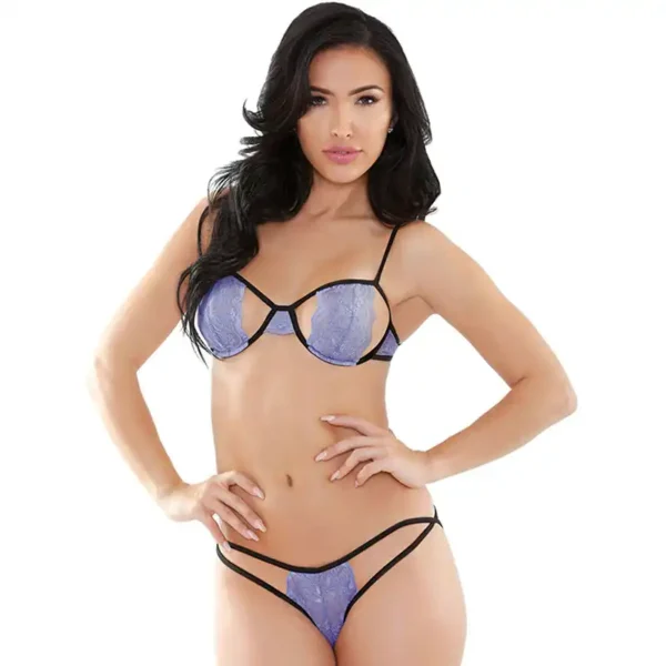 Women's Sexy Luxe Lace Designer Lingerie Set