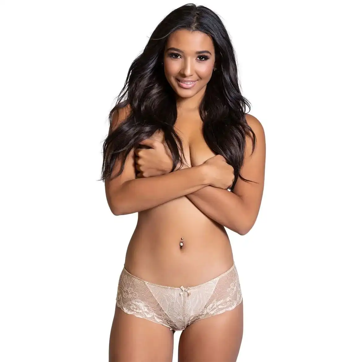 Women's Lace Hipster Panty - Image 3