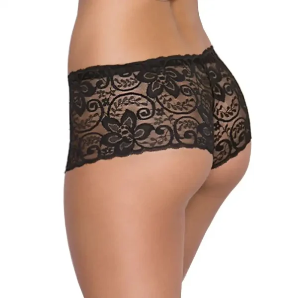 Women's Seductive Lace Boxer Sexy Panty - Image 2
