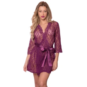 Women's Sexy Short Length Lace Robes