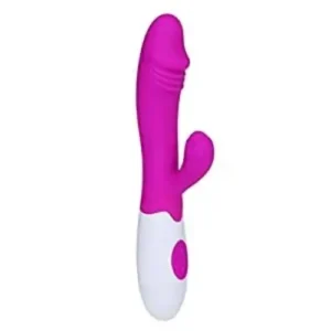 Silicone Dual Function Female Massager with vibrator