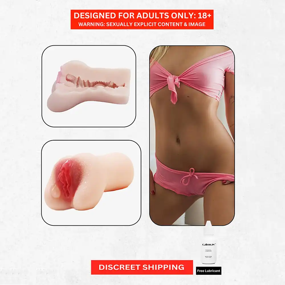RLX 3D Realistic Soft Silicone sex toy Vagina Male Masturbator Sex Doll For Men Artificial Vagina - Image 2