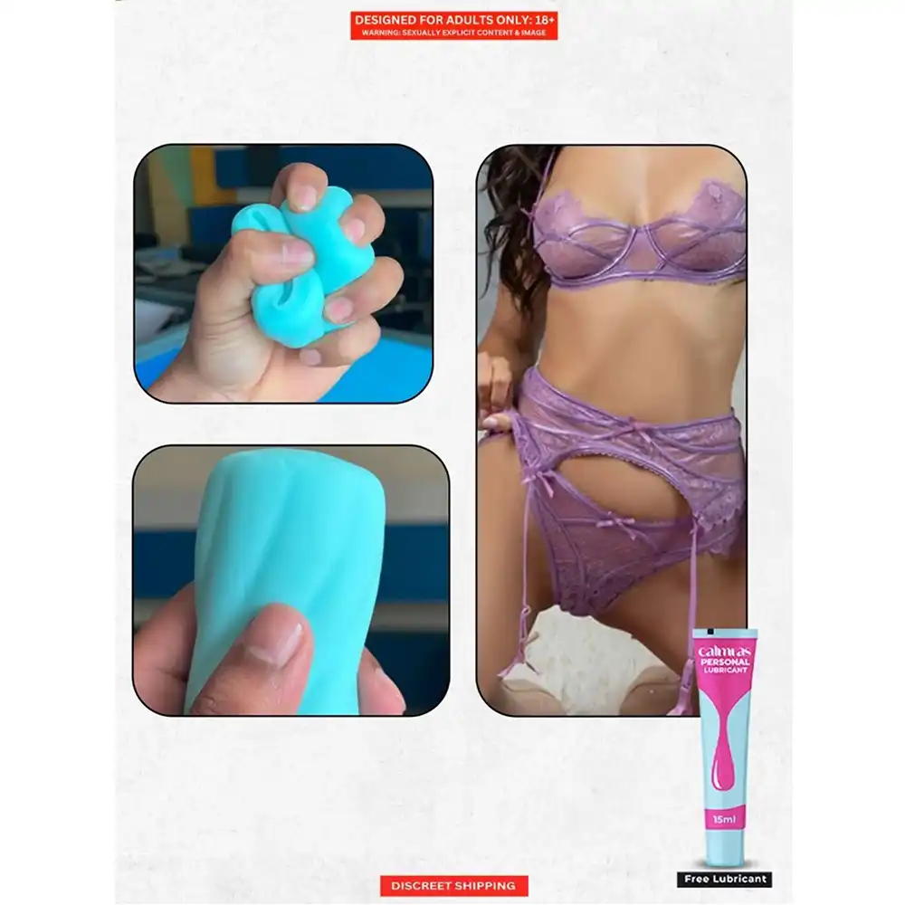 Secret Masturbator Easy to Hide Male Stroker Body Safe Silicone Material Easy to Wash Penis Mastrubator - Image 4