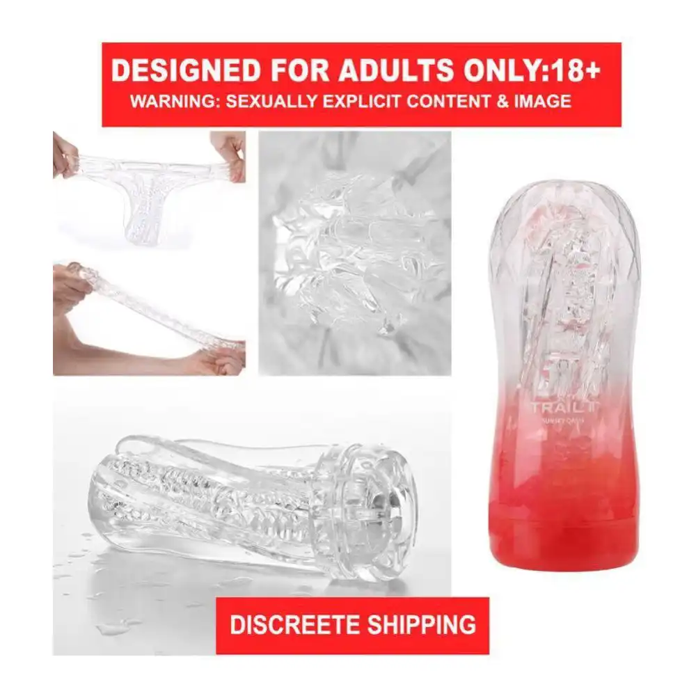 Sex Toys For Men Male Masturbator Cup Soft Pussy Sex Toys Transparent Vagina Adult Exercise Sex Toy sexy toys - Image 3