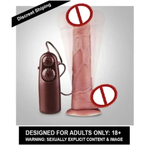 Multi-Speed Rotating Vibrator Toy For Woman