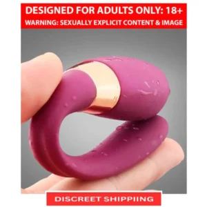 U-Shape Women's Vibrator With Wireless Remote