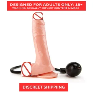 Inflatable Suction Cup Pleasure Massager For Women