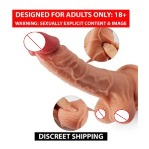 Premium Quality Suction Base Realistic Pleasure Massager For Women