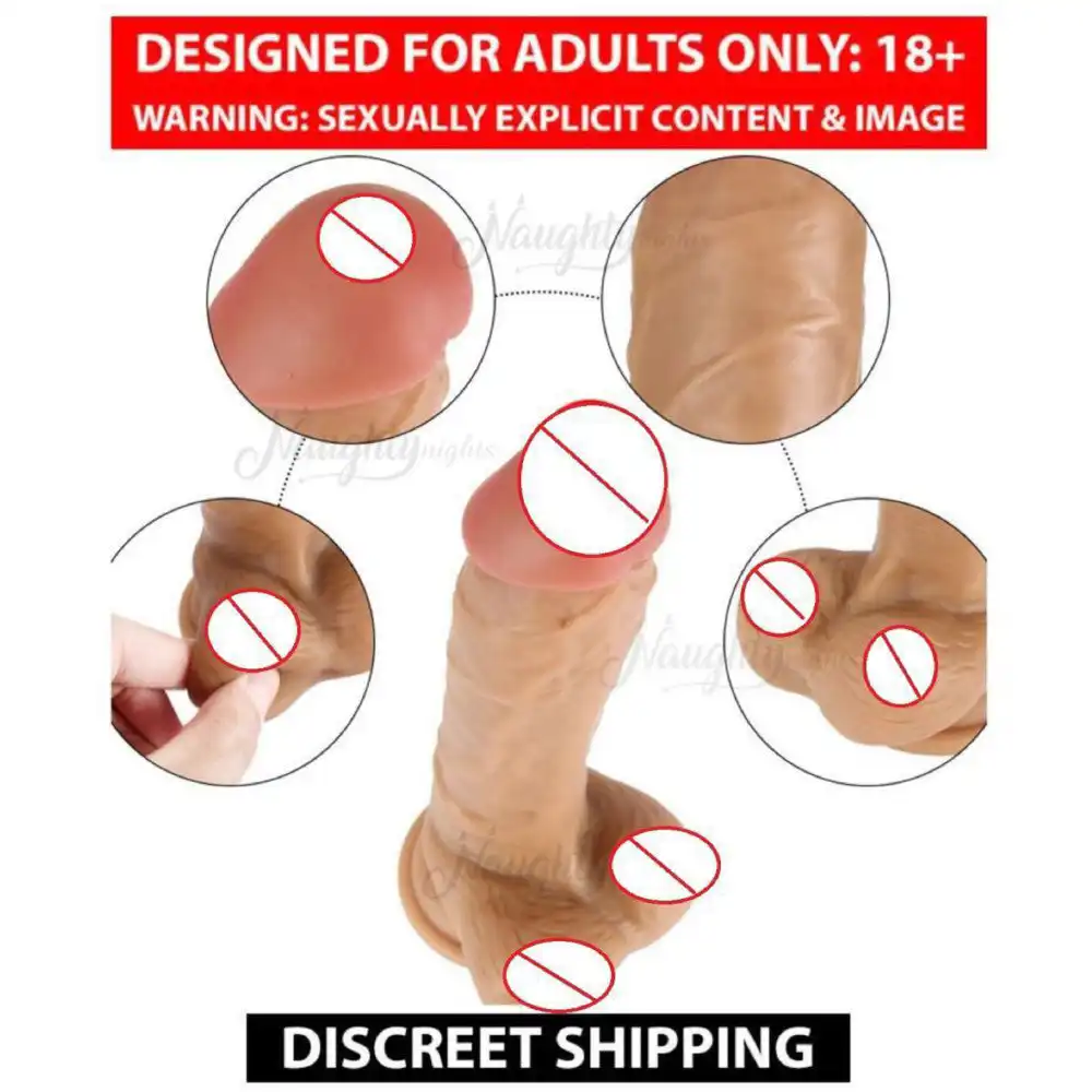 Premium Quality Suction Base Realistic Pleasure Massager For Women - Image 3
